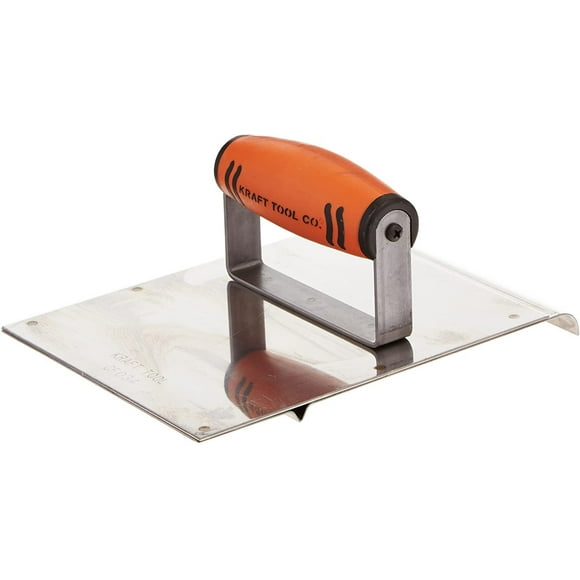 Kraft Tool CF674P 3/4-Inch-Radius Blue Steel Edger with Plastic Handle 6 x 5-1/2-Inch Kraft Tool CF674P 3/4-Inch-Radius Blue Steel Edger with Plastic Handle 6 x 5-1/2-Inch